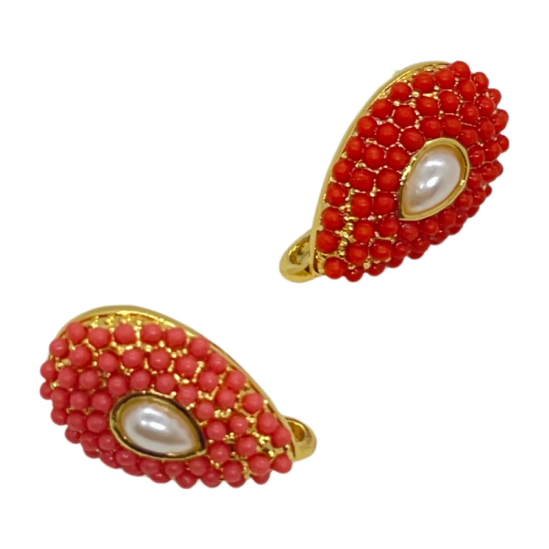 QuayL Double Teardrop Drop Earrings - Blue 7 QuayL Double Teardrop Drop Earrings - Blue