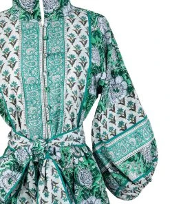 Sue Sartor Flounce™️| Green Garden Print 11 Sue Sartor Flounce™️| Green Garden Print