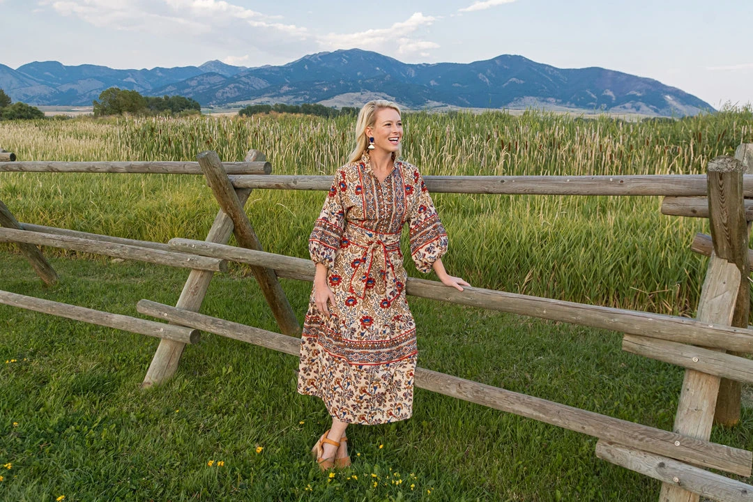 Sue Sartor Flounce™️ | Brick / Wheat CLOTHING 3 Sue Sartor Flounce™️ | Brick / Wheat CLOTHING