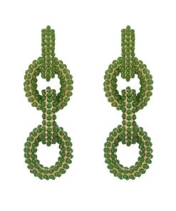 QuayL Round Chain Link Hoops - Pine