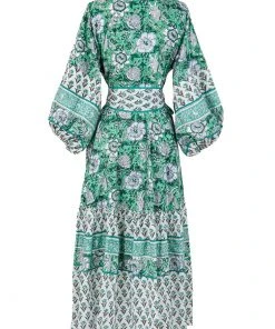 Sue Sartor Flounce™️| Green Garden Print