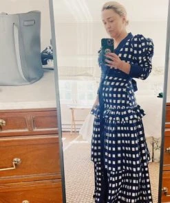 De Castro Lapis Lazuli Dress