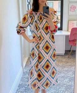 Casey Marks Grace Dress In Navajo WHAT'S HOT