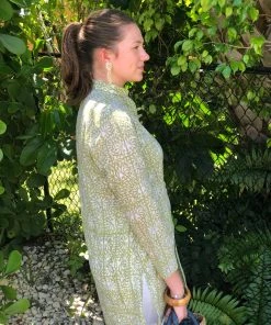 The Kemble Shop Green Meadows Floral Palm Beach Tunic WHAT'S HOT