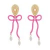 QuayL Bows Earrings - Pink