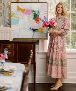 Sue Sartor Flounce™️ | Pink / Green Patio 37 Sue Sartor Flounce™️ | Pink / Green Patio