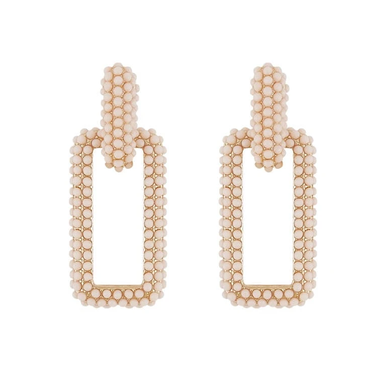 QuayL Chain Link Hoops - Nude ACCESSORIES 3 QuayL Chain Link Hoops - Nude ACCESSORIES