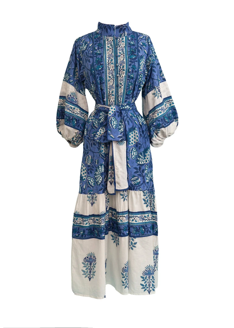 Sue Sartor Flounce™️| Blue / White 3 Sue Sartor Flounce™️| Blue / White