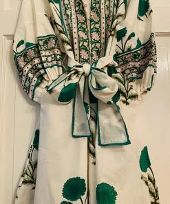 Sue Sartor Flounce™️ Shorty | Emerald Marigold CLOTHING 15 Sue Sartor Flounce™️ Shorty | Emerald Marigold CLOTHING