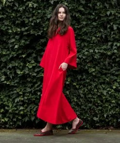 Daphne Wilde The Lizzy, Red Flannel CLOTHING