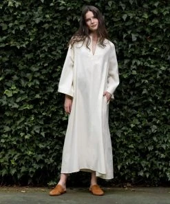 Daphne Wilde The Lizzy In Cream Flannel CLOTHING