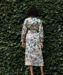 Daphne Wilde CLOTHING Stella In Floral Tapestry Cotton