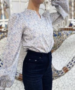 Nina Blanc Tops THE ABBY BLOUSE 10 Nina Blanc Tops THE ABBY BLOUSE