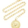 Heritage Jewelry 18k Yellow Gold Medium Zodiac Pendant Fine Jewelry