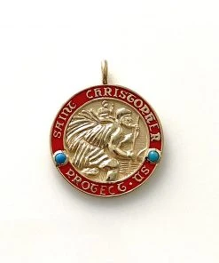 Heritage Jewelry Saint Christopher Medium Pendant, Multiple Colors Available WHAT'S HOT 16 Heritage Jewelry Saint Christopher Medium Pendant, Multiple Colors Available WHAT'S HOT