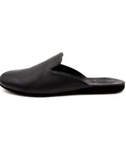 Del Toro WHAT'S HOT Women's Black Leather House Slipper 9 Del Toro WHAT'S HOT Women's Black Leather House Slipper