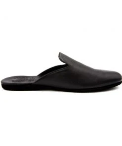 Del Toro WHAT'S HOT Women's Black Leather House Slipper