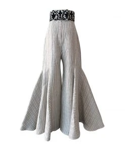 De Castro Black&White Mermaid Trousers