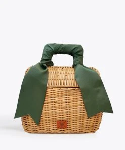 MME.Mink The MME. CROQUET Tote -MOSS Mme. Mink