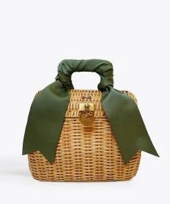 MME.Mink The MME. CROQUET Tote -MOSS Mme. Mink