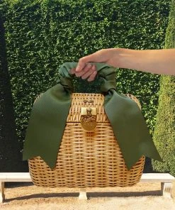 MME.Mink The MME. CROQUET Tote -MOSS Mme. Mink