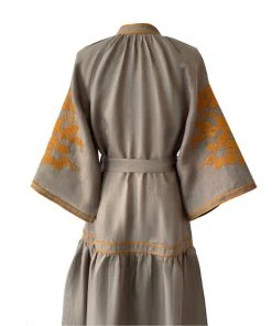 De Castro Honey Swan Dress