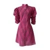 De Castro Pink Illusion Dress