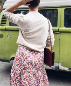 Nina Blanc CLOTHING THE BROWN LAUREN SKIRT