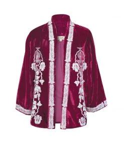 De Castro Pink Kimono Jacket