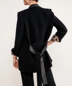 RosewaterHouse Shab Blazer - Black Jackets + Outerwear