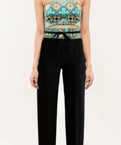 RosewaterHouse Kaveh Straight Leg Pant - Black CLOTHING