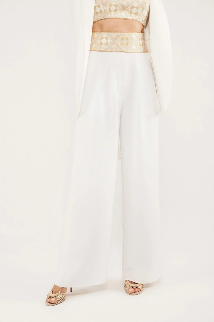RosewaterHouse Pillar Pant - Ivory Bottoms 3 RosewaterHouse Pillar Pant - Ivory Bottoms