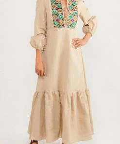 RosewaterHouse CLOTHING Gilan Dress - Green