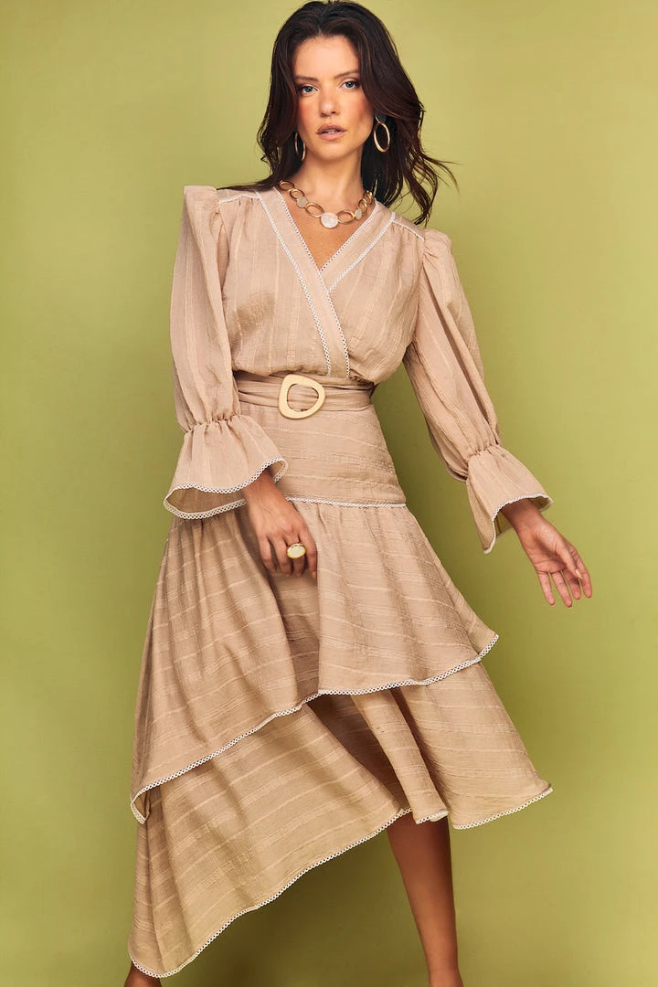 Cristina Sabatini Sand/ Mila Maxi Midi Dress WHAT'S HOT 5 Cristina Sabatini Sand/ Mila Maxi Midi Dress WHAT'S HOT