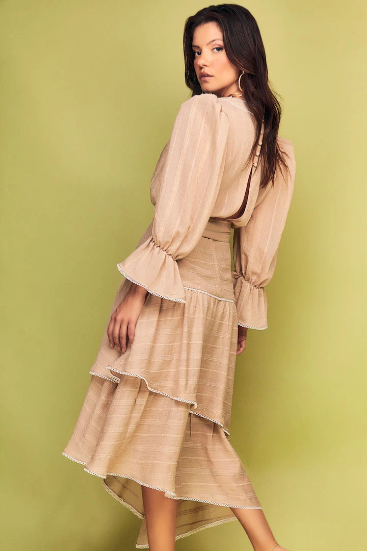 Cristina Sabatini Sand/ Mila Maxi Midi Dress WHAT'S HOT 4 Cristina Sabatini Sand/ Mila Maxi Midi Dress WHAT'S HOT