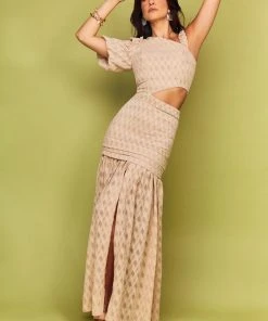 Cristina Sabatini Sunset Orange/ Cora One Shoulder Maxi Dress Calling All Colors 11 Cristina Sabatini Sunset Orange/ Cora One Shoulder Maxi Dress Calling All Colors