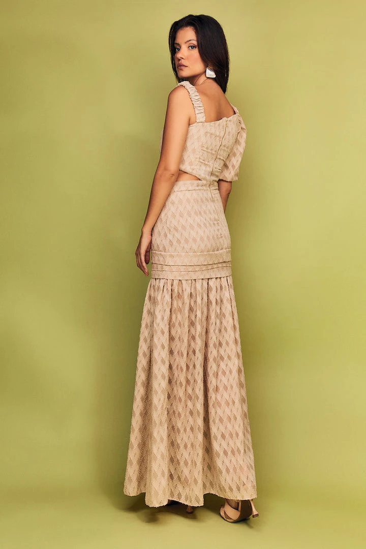 Cristina Sabatini Sunset Orange/ Cora One Shoulder Maxi Dress Calling All Colors 8 Cristina Sabatini Sunset Orange/ Cora One Shoulder Maxi Dress Calling All Colors