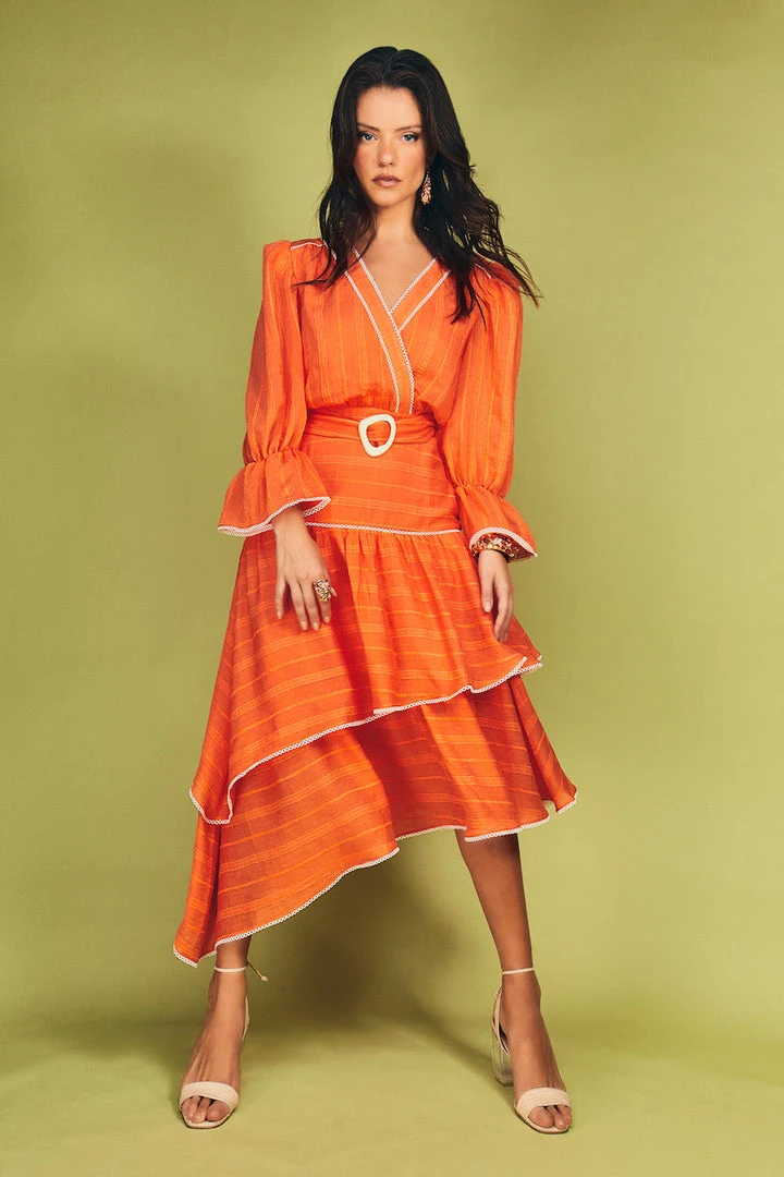 Cristina Sabatini Sand/ Mila Maxi Midi Dress WHAT'S HOT 9 Cristina Sabatini Sand/ Mila Maxi Midi Dress WHAT'S HOT