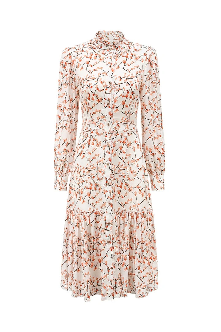 SKYLENCE Plum Blossom Midi Dress WHAT'S HOT 3 SKYLENCE Plum Blossom Midi Dress WHAT'S HOT