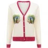 SKYLENCE WHAT'S HOT Qiaochu Embroidered Cardigan Fuchsia 1 SKYLENCE WHAT'S HOT Qiaochu Embroidered Cardigan Fuchsia