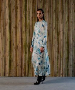 Sruti Dalmia Circle Of Life Silk Dress