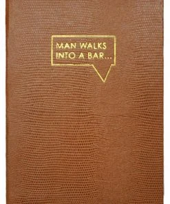 Sloane Stationery MAN WALKS INTO A BAR - NOTEBOOK Father's Day