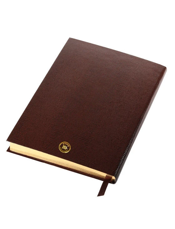 Sloane Stationery LARGE BROWN NOTEBOOK 5 Sloane Stationery LARGE BROWN NOTEBOOK