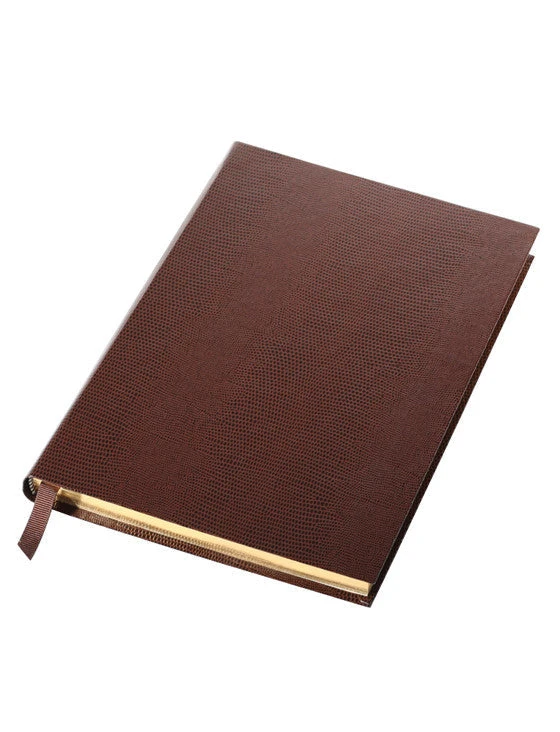 Sloane Stationery LARGE BROWN NOTEBOOK 4 Sloane Stationery LARGE BROWN NOTEBOOK