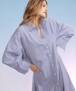 Cynthia Rowley Oversized Shirt Dress WHAT'S HOT