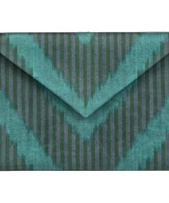 Larkin Lane WHAT'S HOT Sussex Silk Ikat Envelope Clutch