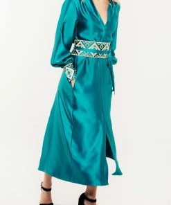 RosewaterHouse Isfahan Dress - Turquoise