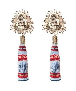 Mignonne Gavigan WHAT'S HOT Vodka Earrings Silver