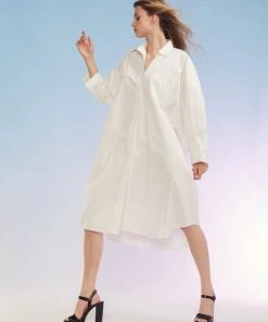 Cynthia Rowley WHAT'S HOT Oversized Shirt Dress