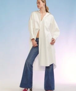 Cynthia Rowley WHAT'S HOT Oversized Shirt Dress